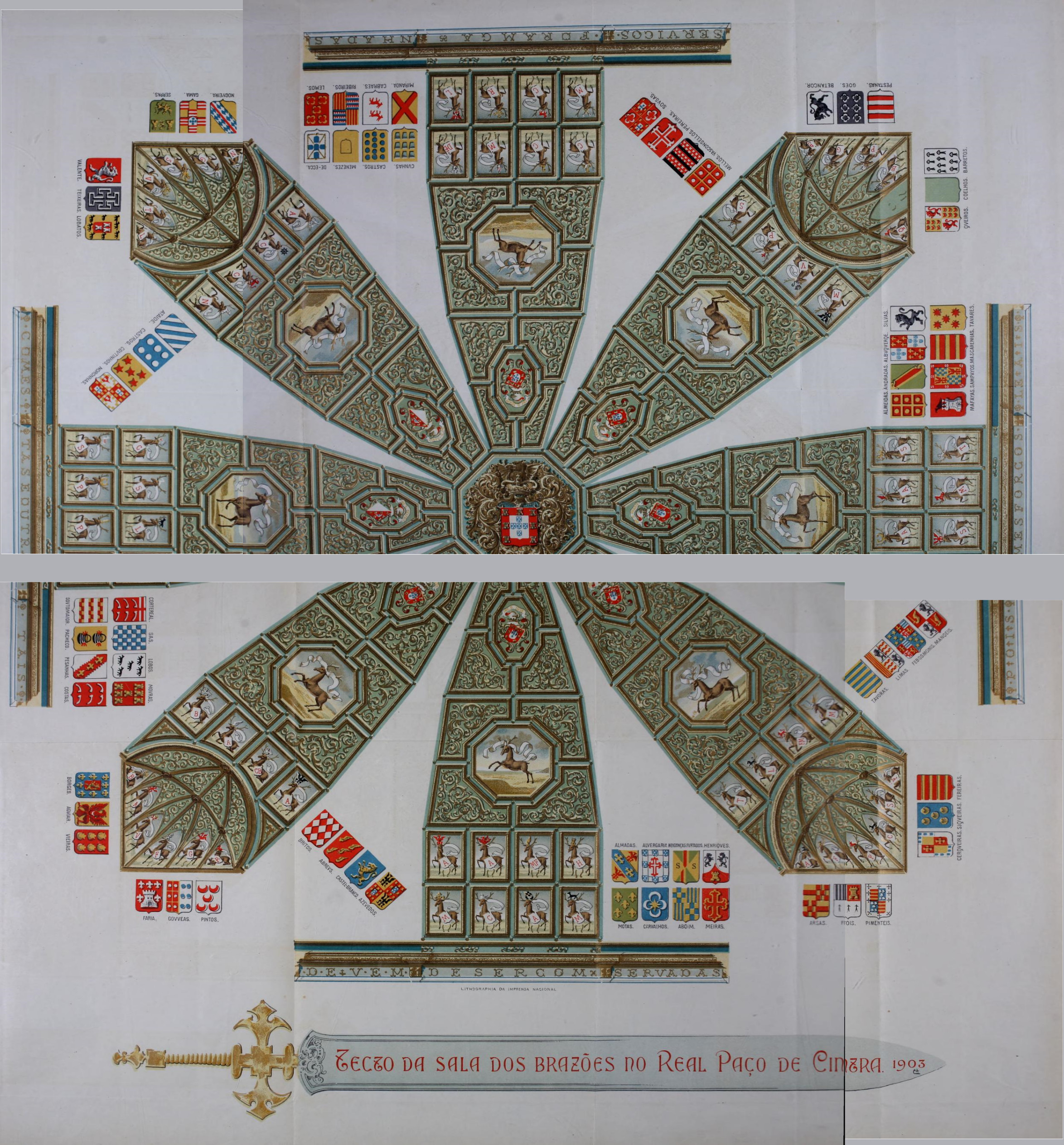 Implantation des blasons